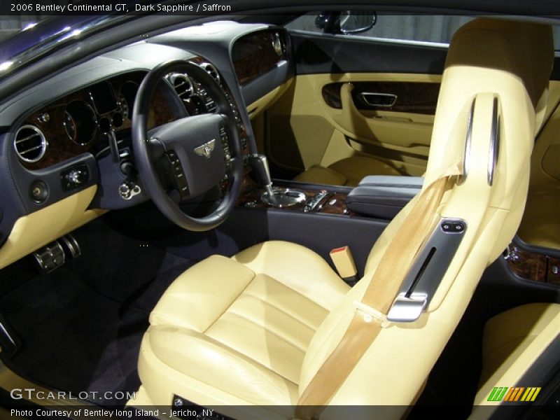 Dark Sapphire / Saffron 2006 Bentley Continental GT