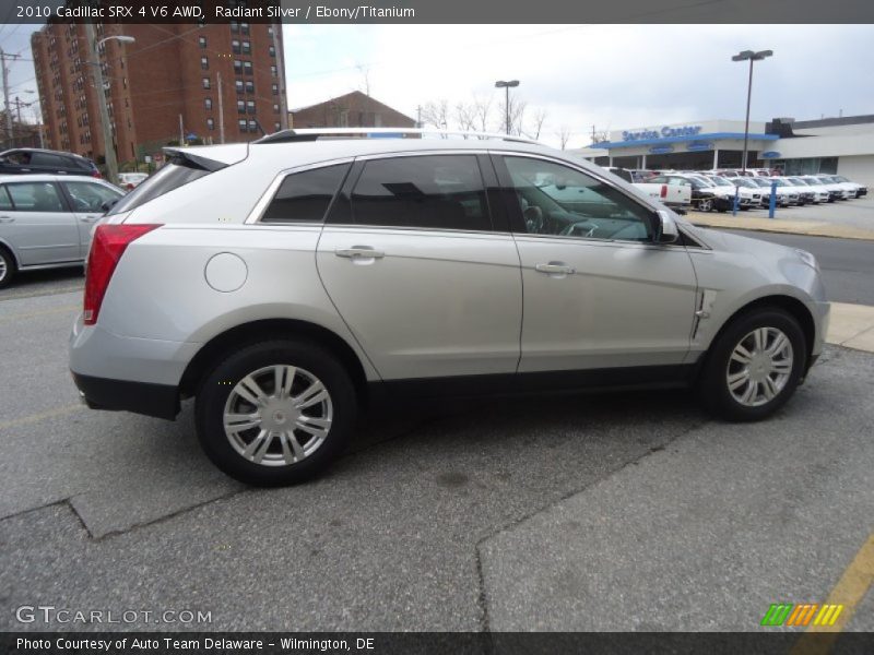 Radiant Silver / Ebony/Titanium 2010 Cadillac SRX 4 V6 AWD