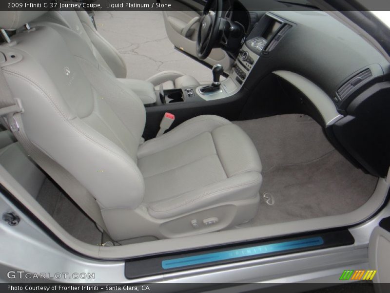 Liquid Platinum / Stone 2009 Infiniti G 37 Journey Coupe