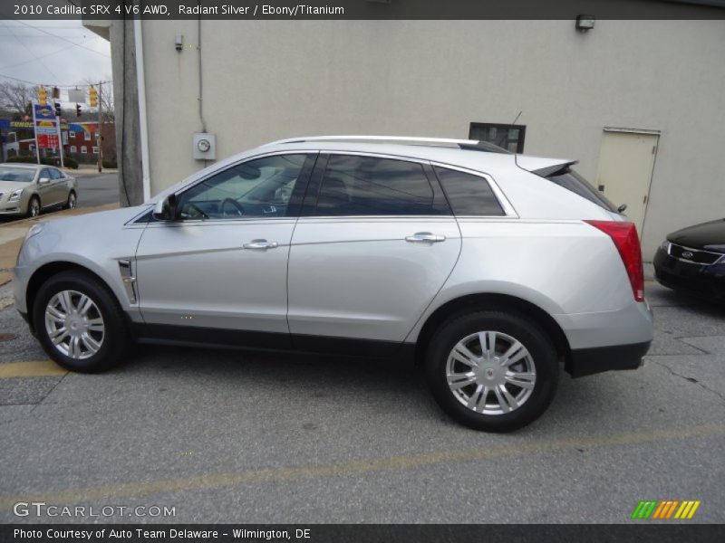 Radiant Silver / Ebony/Titanium 2010 Cadillac SRX 4 V6 AWD