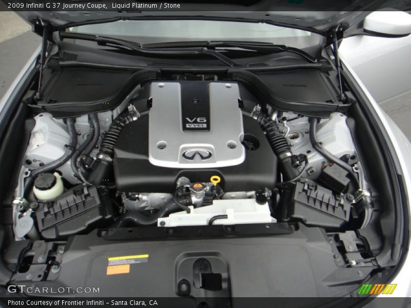 Liquid Platinum / Stone 2009 Infiniti G 37 Journey Coupe