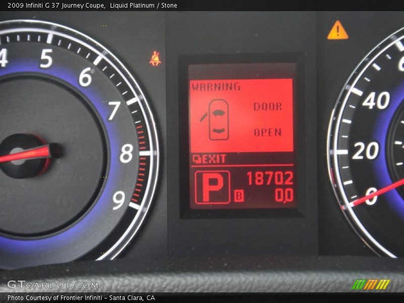 Liquid Platinum / Stone 2009 Infiniti G 37 Journey Coupe