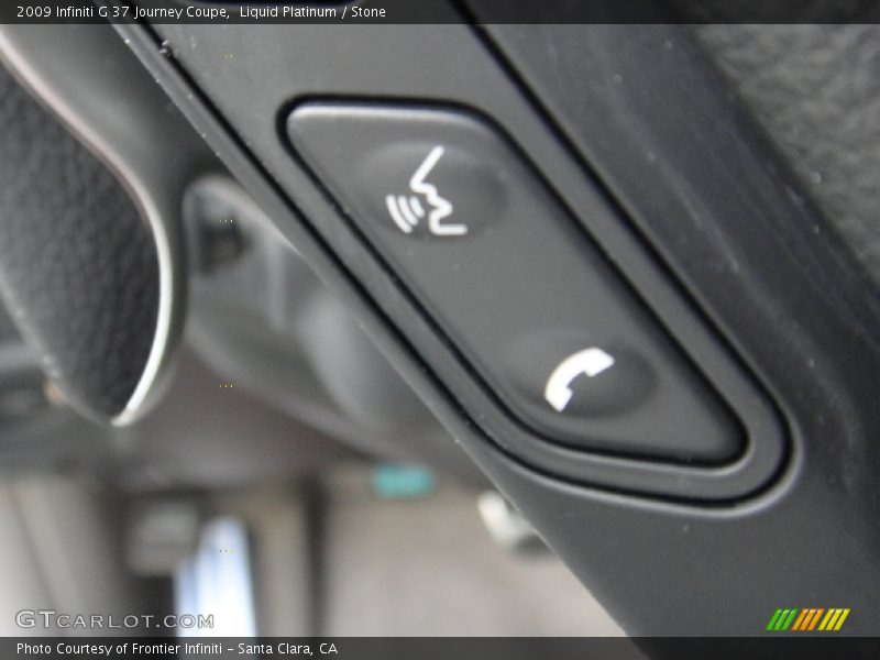Liquid Platinum / Stone 2009 Infiniti G 37 Journey Coupe