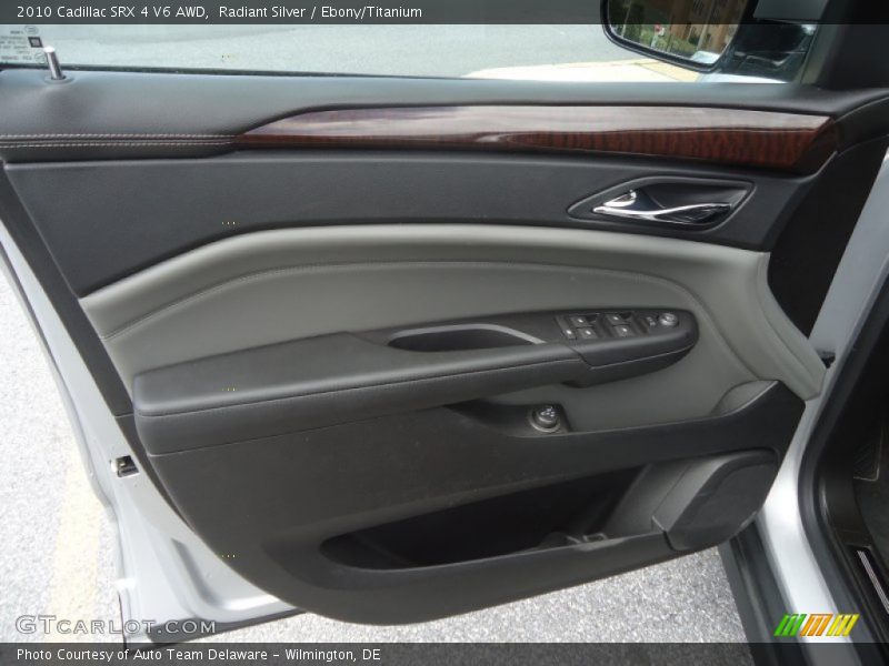 Radiant Silver / Ebony/Titanium 2010 Cadillac SRX 4 V6 AWD