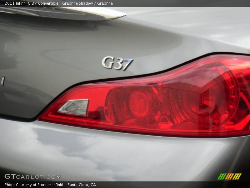 Graphite Shadow / Graphite 2011 Infiniti G 37 Convertible