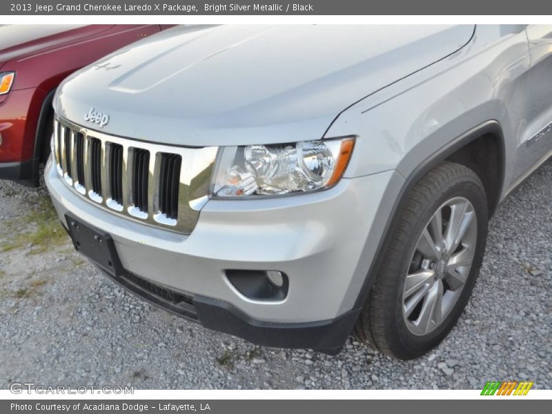 Bright Silver Metallic / Black 2013 Jeep Grand Cherokee Laredo X Package