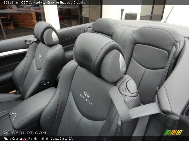 Graphite Shadow / Graphite 2011 Infiniti G 37 Convertible