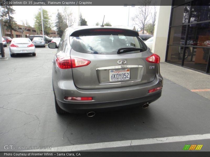 Platinum Graphite / Graphite 2010 Infiniti EX 35 Journey