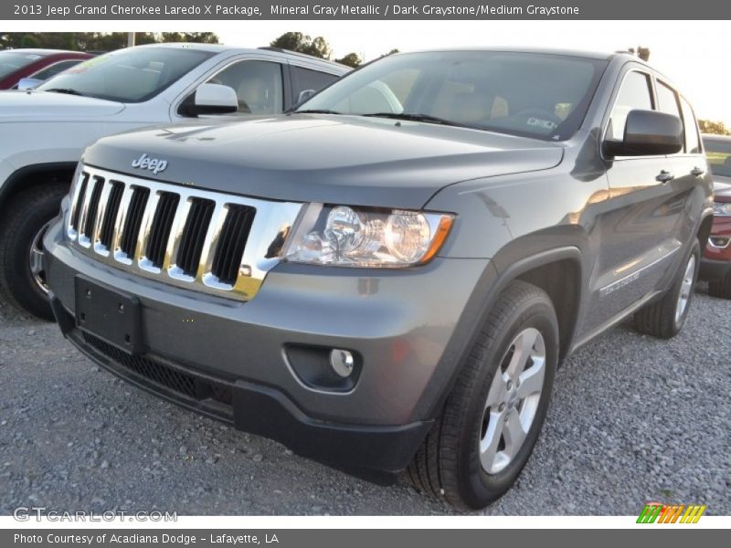 Mineral Gray Metallic / Dark Graystone/Medium Graystone 2013 Jeep Grand Cherokee Laredo X Package