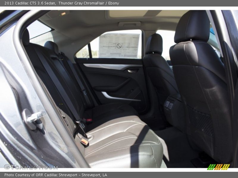 Thunder Gray ChromaFlair / Ebony 2013 Cadillac CTS 3.6 Sedan