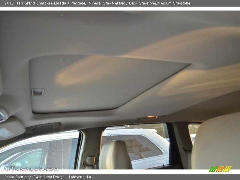 Mineral Gray Metallic / Dark Graystone/Medium Graystone 2013 Jeep Grand Cherokee Laredo X Package