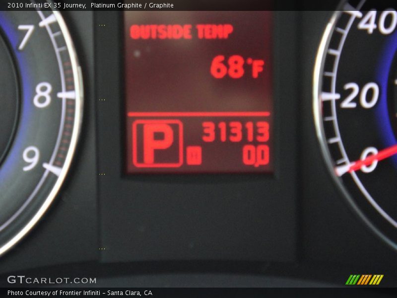 Platinum Graphite / Graphite 2010 Infiniti EX 35 Journey
