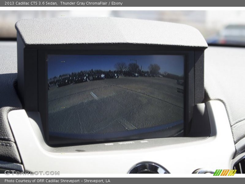 Thunder Gray ChromaFlair / Ebony 2013 Cadillac CTS 3.6 Sedan