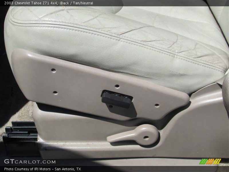 Black / Tan/Neutral 2003 Chevrolet Tahoe Z71 4x4