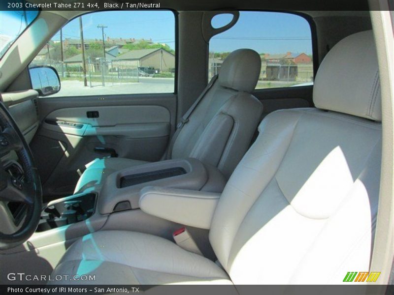 Black / Tan/Neutral 2003 Chevrolet Tahoe Z71 4x4