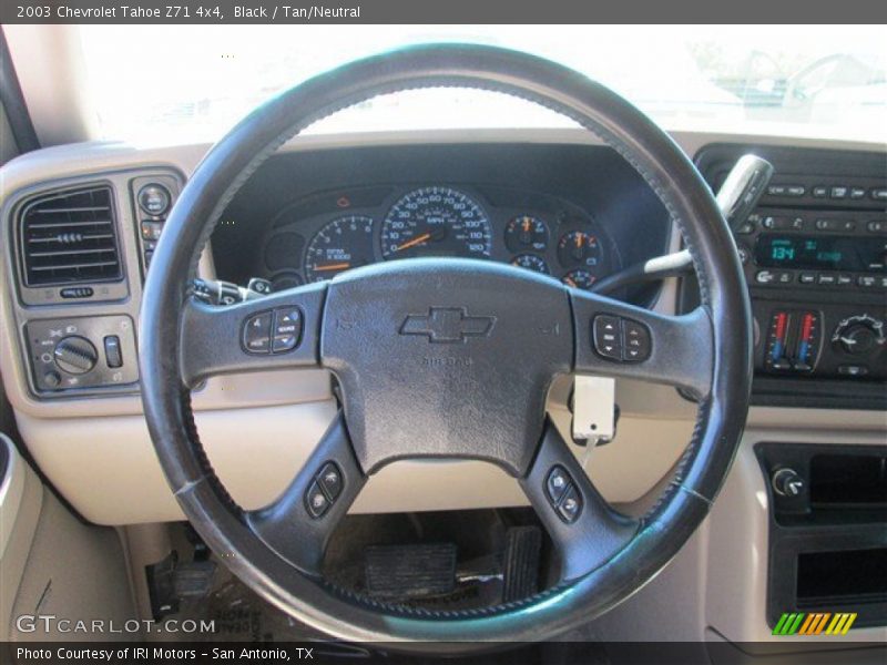 Black / Tan/Neutral 2003 Chevrolet Tahoe Z71 4x4