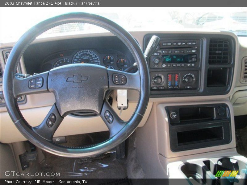 Black / Tan/Neutral 2003 Chevrolet Tahoe Z71 4x4