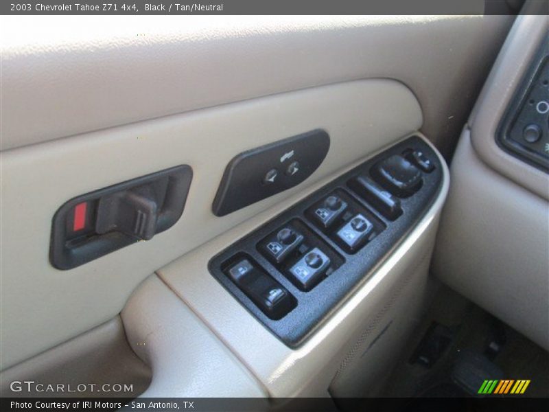 Black / Tan/Neutral 2003 Chevrolet Tahoe Z71 4x4