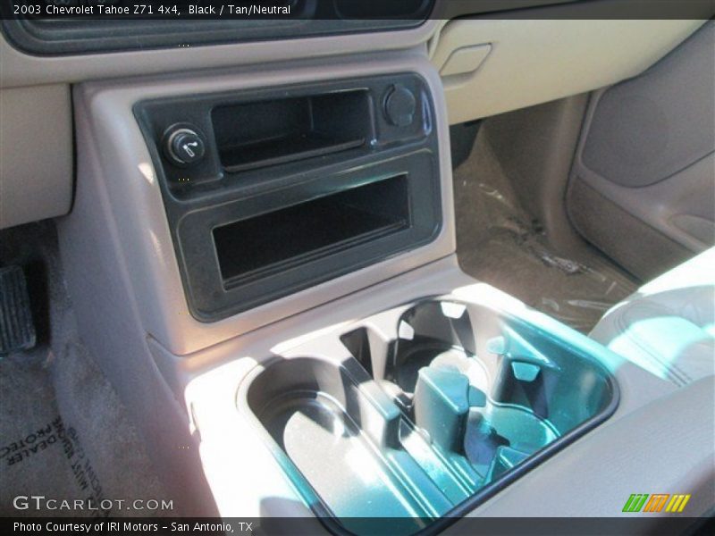 Black / Tan/Neutral 2003 Chevrolet Tahoe Z71 4x4