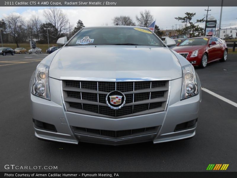  2011 CTS 4 AWD Coupe Radiant Silver Metallic