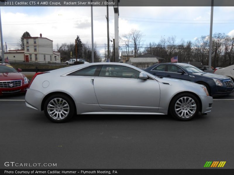  2011 CTS 4 AWD Coupe Radiant Silver Metallic