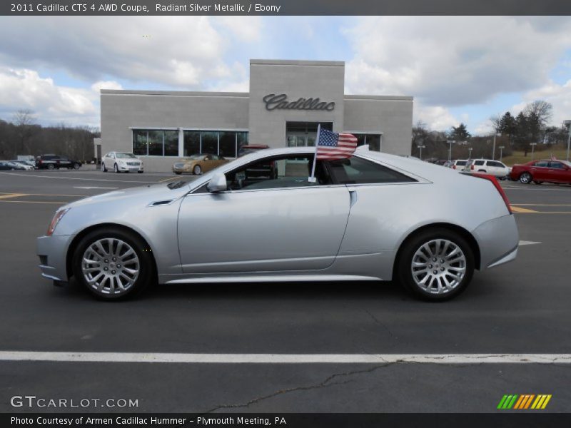  2011 CTS 4 AWD Coupe Radiant Silver Metallic