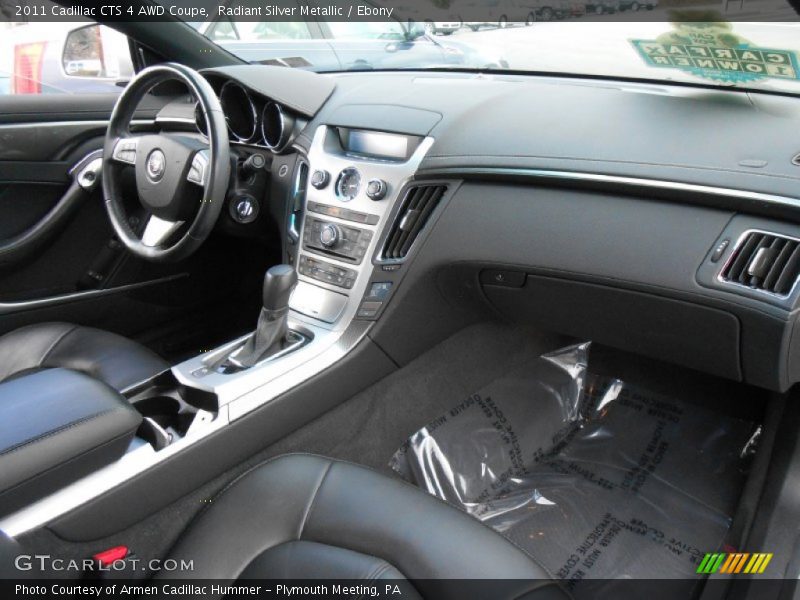 Dashboard of 2011 CTS 4 AWD Coupe