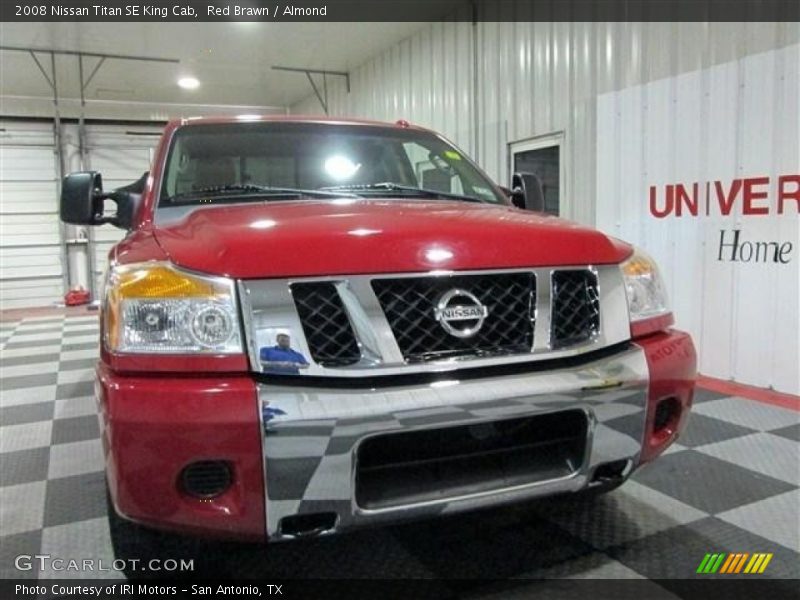 Red Brawn / Almond 2008 Nissan Titan SE King Cab