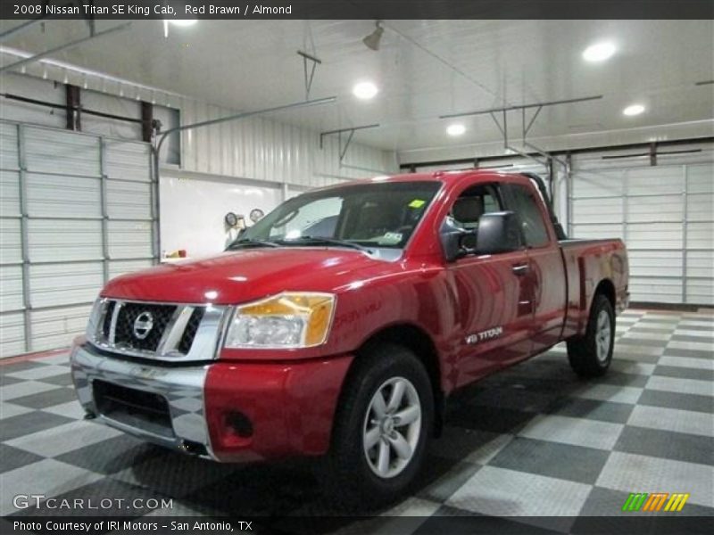 Red Brawn / Almond 2008 Nissan Titan SE King Cab