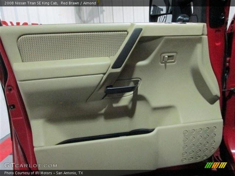Red Brawn / Almond 2008 Nissan Titan SE King Cab