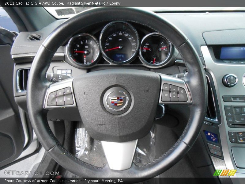  2011 CTS 4 AWD Coupe Steering Wheel