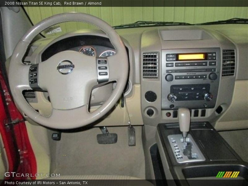 Red Brawn / Almond 2008 Nissan Titan SE King Cab