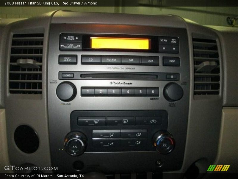 Red Brawn / Almond 2008 Nissan Titan SE King Cab