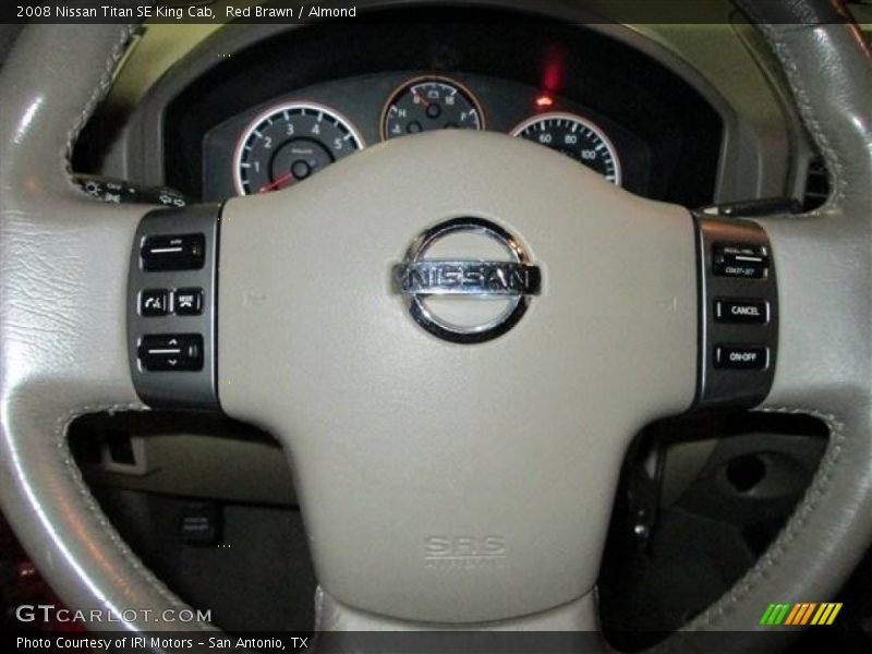 Red Brawn / Almond 2008 Nissan Titan SE King Cab