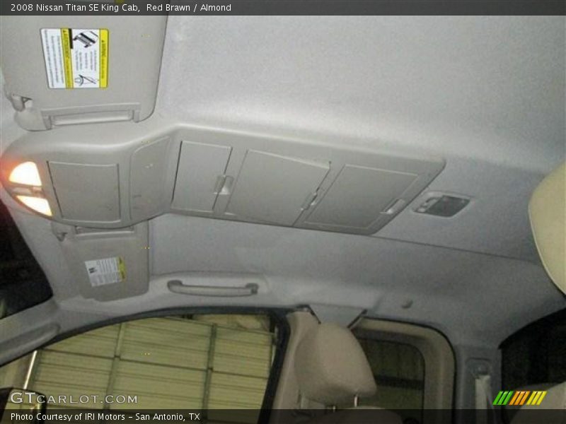 Red Brawn / Almond 2008 Nissan Titan SE King Cab