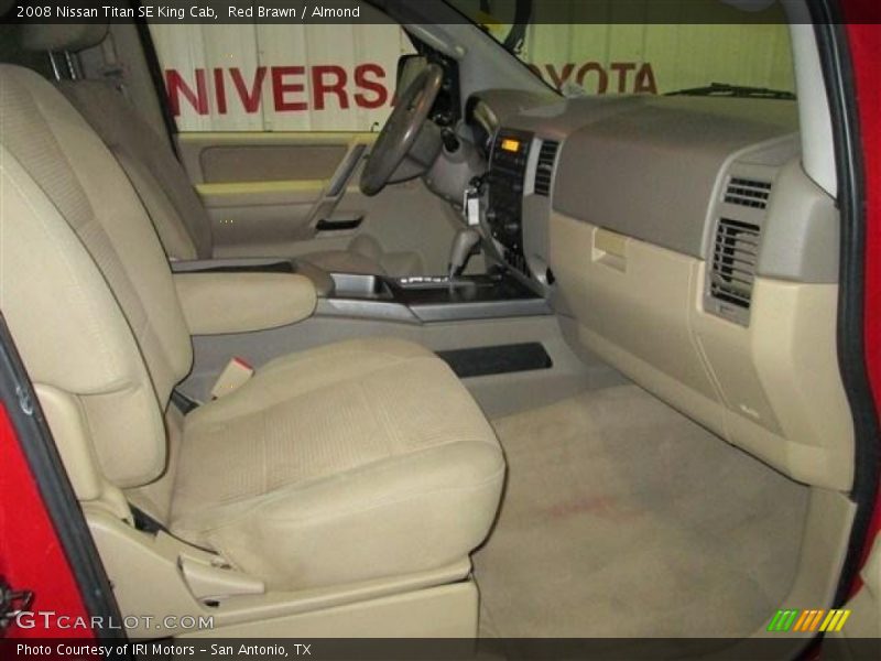 Red Brawn / Almond 2008 Nissan Titan SE King Cab