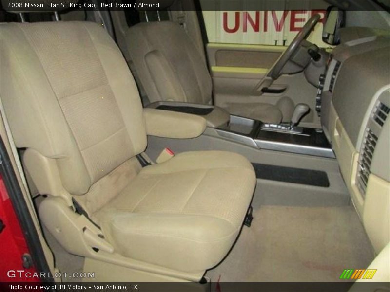 Red Brawn / Almond 2008 Nissan Titan SE King Cab