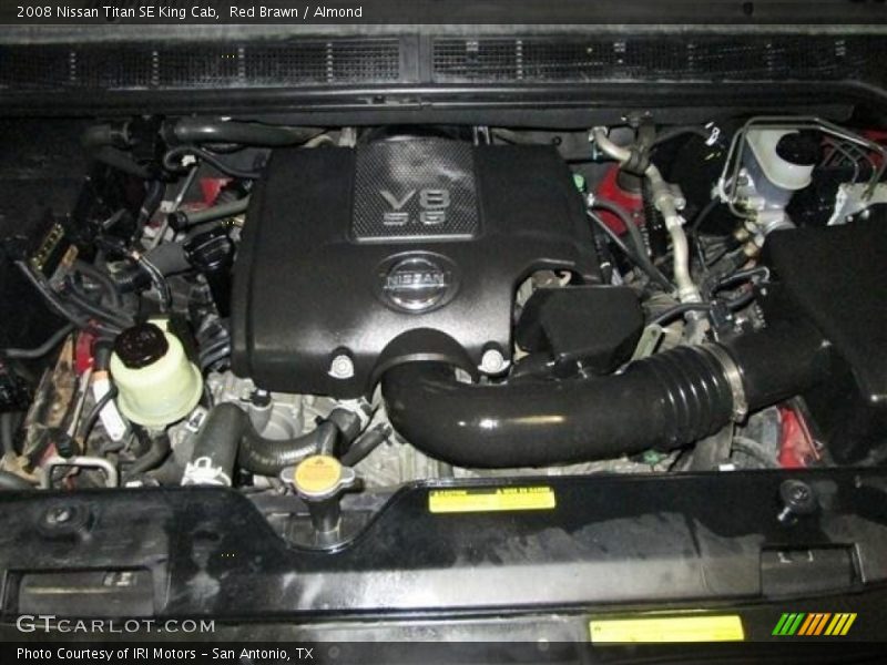 Red Brawn / Almond 2008 Nissan Titan SE King Cab