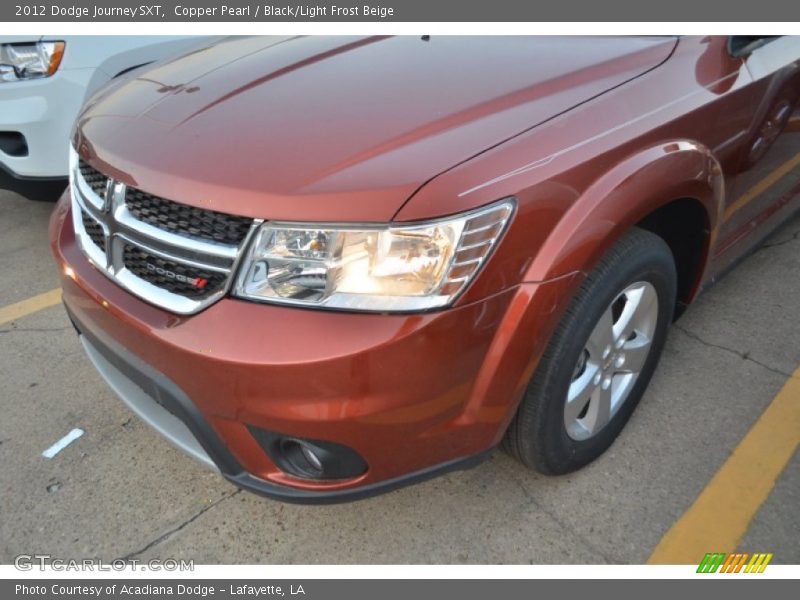 Copper Pearl / Black/Light Frost Beige 2012 Dodge Journey SXT