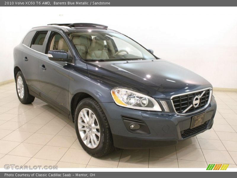 Barents Blue Metallic / Sandstone 2010 Volvo XC60 T6 AWD