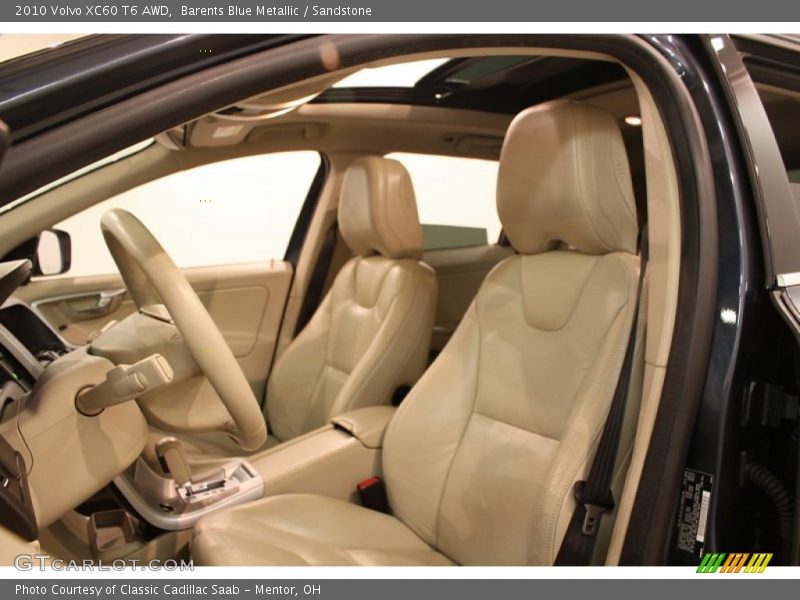 Barents Blue Metallic / Sandstone 2010 Volvo XC60 T6 AWD