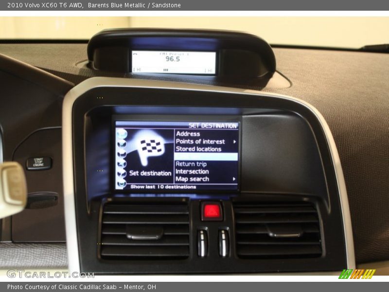Barents Blue Metallic / Sandstone 2010 Volvo XC60 T6 AWD