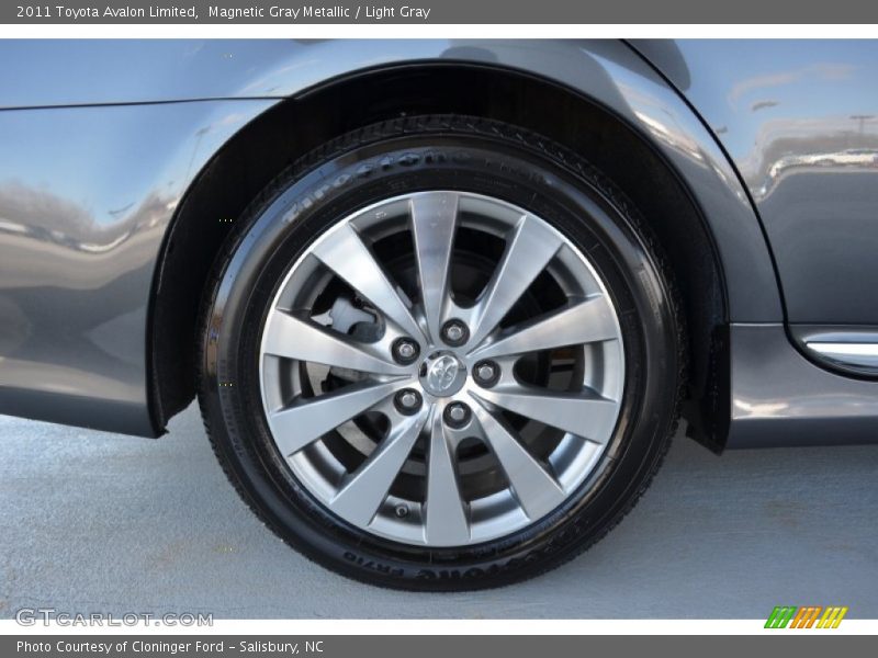 Magnetic Gray Metallic / Light Gray 2011 Toyota Avalon Limited