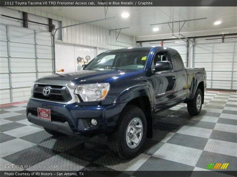 Nautical Blue Metallic / Graphite 2012 Toyota Tacoma V6 TRD Prerunner Access cab