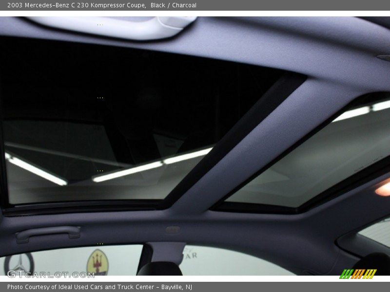 Black / Charcoal 2003 Mercedes-Benz C 230 Kompressor Coupe
