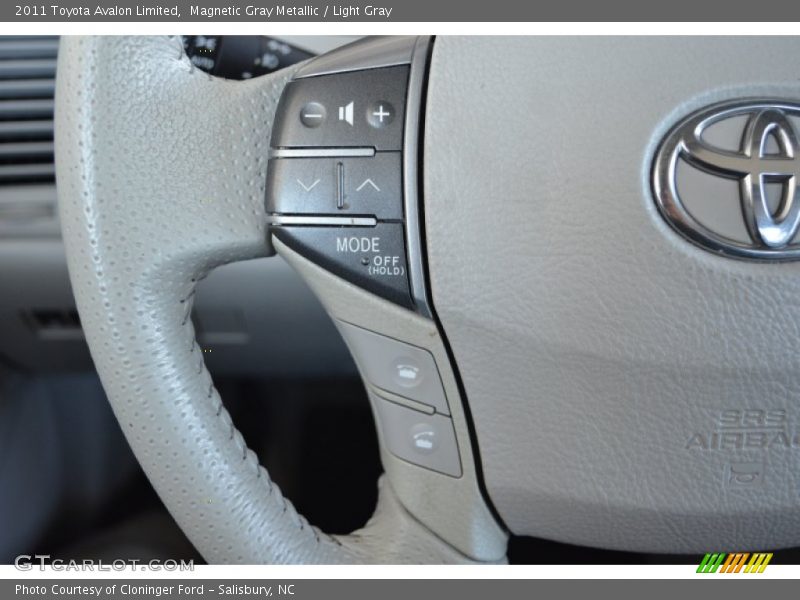 Magnetic Gray Metallic / Light Gray 2011 Toyota Avalon Limited