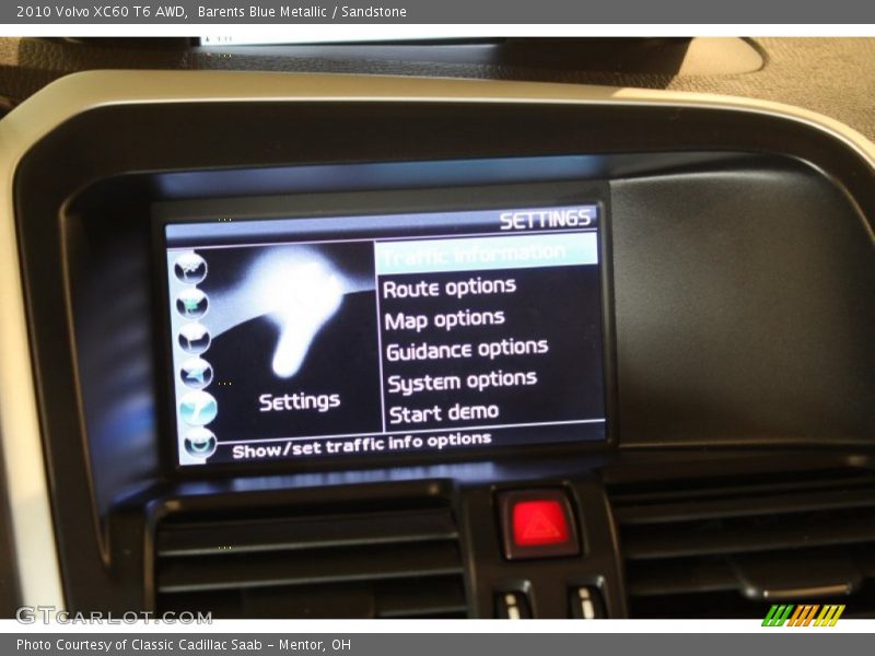 Barents Blue Metallic / Sandstone 2010 Volvo XC60 T6 AWD