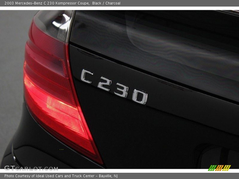 Black / Charcoal 2003 Mercedes-Benz C 230 Kompressor Coupe