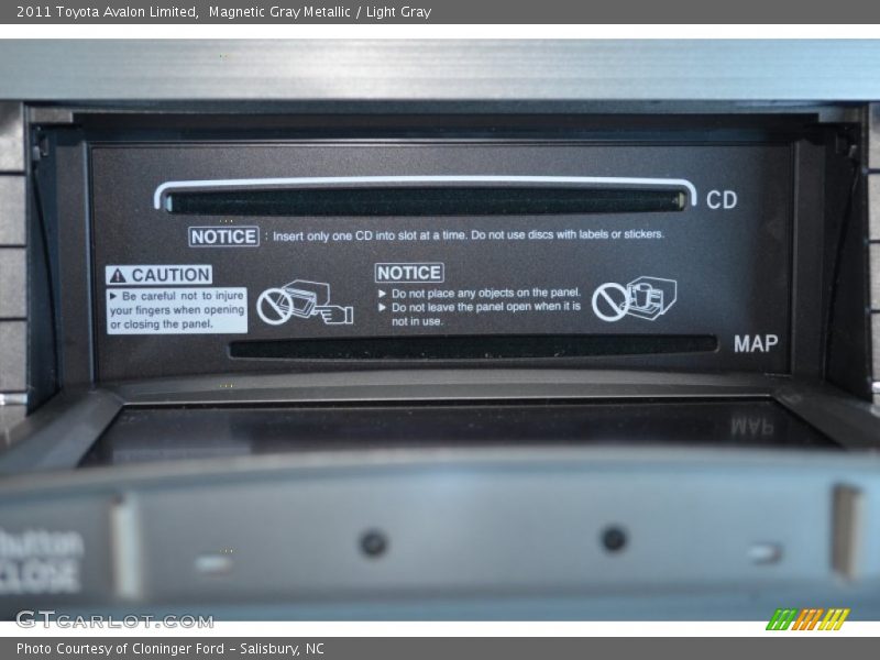 Magnetic Gray Metallic / Light Gray 2011 Toyota Avalon Limited