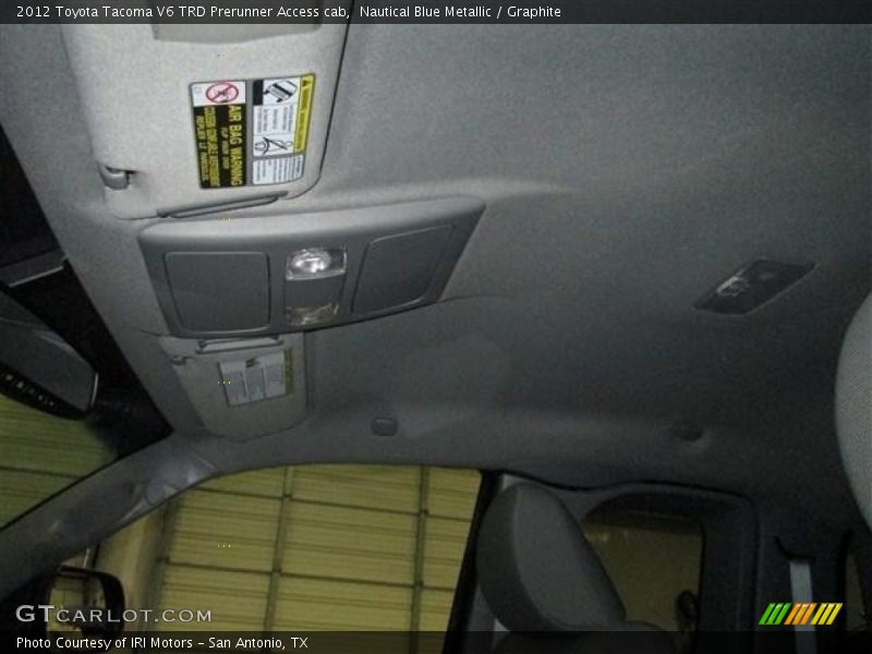 Nautical Blue Metallic / Graphite 2012 Toyota Tacoma V6 TRD Prerunner Access cab